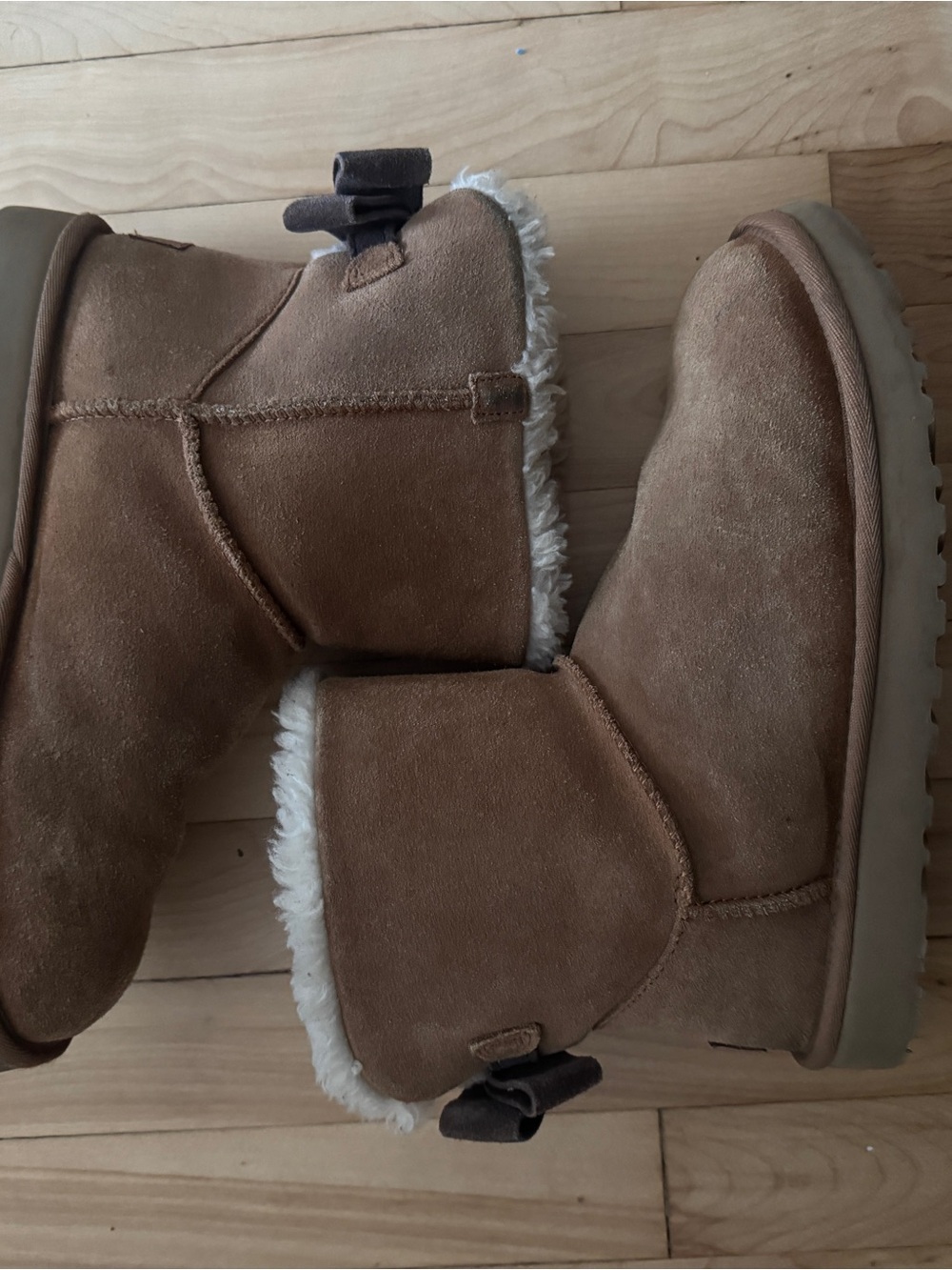 UGG Cream Shearling-Lined Interior
